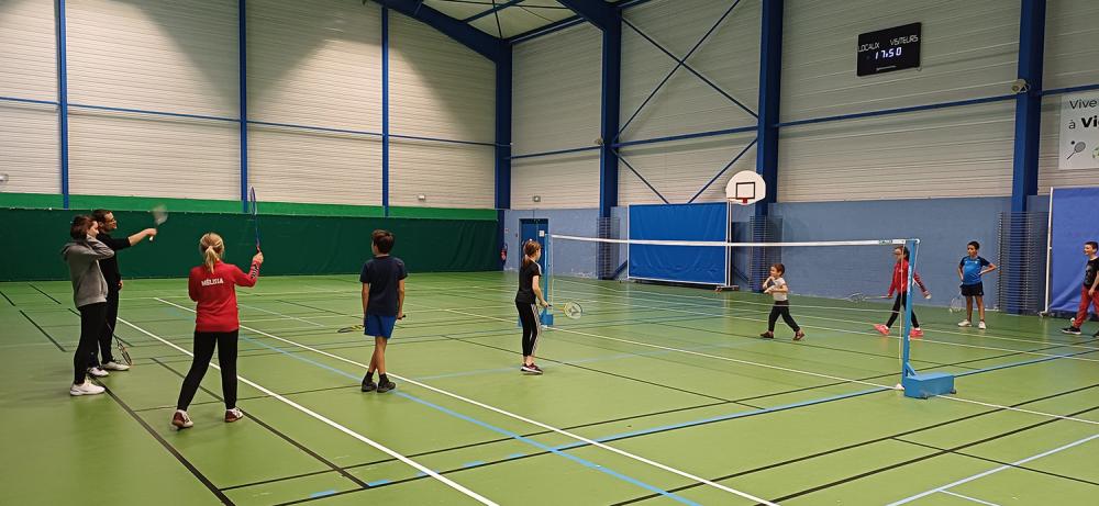 Retour en images sur le stage jeunes Badminton du 28 au 29 octobre 2024